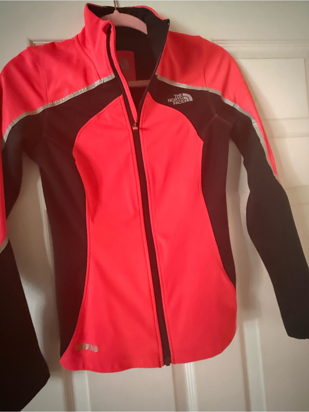 The North Face Women's Coral Pink & Black Ski Jacket